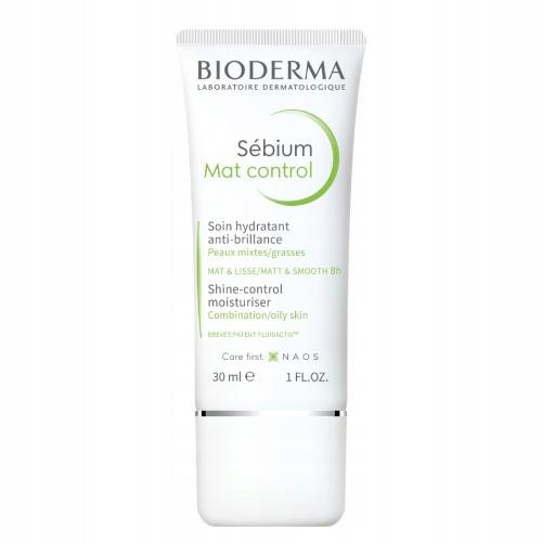  Bioderma Sébium Mat Control Cremă de netezire matifiantă pentru ten mixt și gras 30 ml