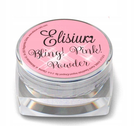  ELISIUM UNGHE POWDER PINK BLING POWDER