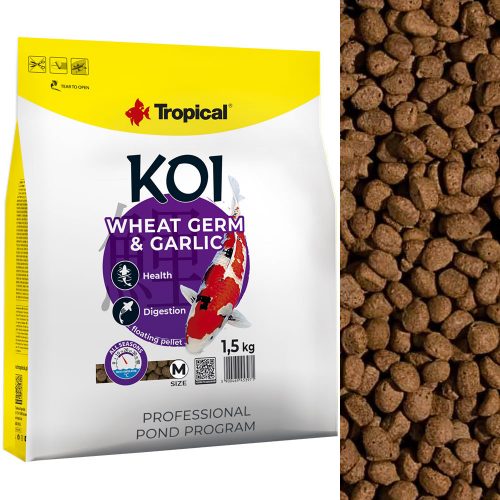  Hrana pentru pesti tropicali 45387 Germeni de grau Koi & Usturoi 1,5 kg