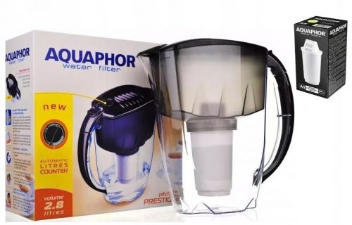  Urcior cu filtru Aquaphor Prestige 2,8 l, negru