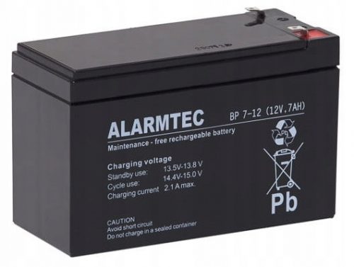 BATERIE ALARMTEC BP 7 Ah 12 V 7-12