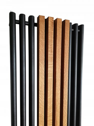 Radiator decorativ Dragon 552 W alb, negru, gri