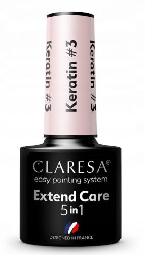  CLARESA KERATIN EXTEND CARE 5 în 1 BAZĂ HIBRIDĂ DE PROTEINE CU KERATINA #3