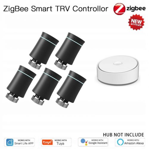  Cap termostatic ZigBee*5+controler Gateway*1