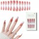  UNGHII ARTIFICIALE TIPS OMBRE BALLERINA P004-15