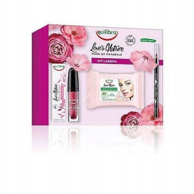  EQUILIBRA LOVE'S NATURE Set Pentru buze CADOU