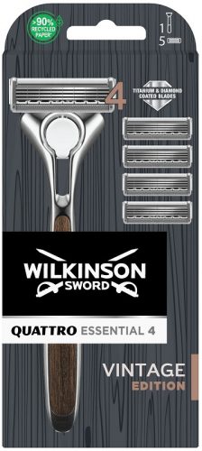  Wilkinson Quattro Essential 4 cartușe de ras 5 buc.