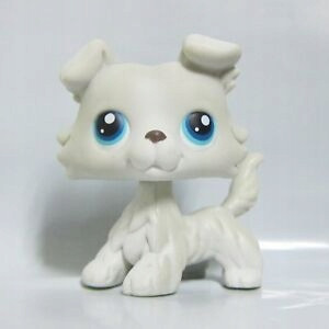  LPS Littlest Pet Shop Câine collie alb