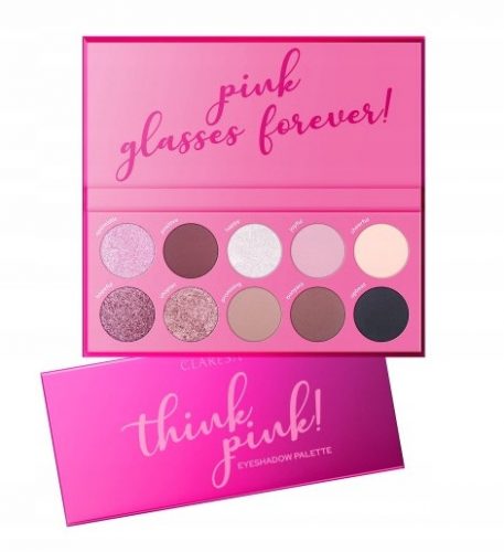  Paleta de fard de pleoape Claresa Think Pink 12 g