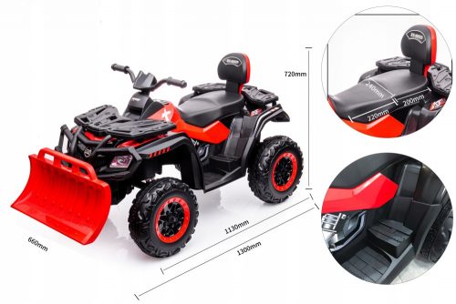  Quad Ramiz PA.S615.CR XT-Speed roșu