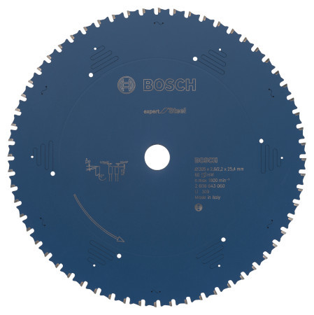  Disc de tăiere Bosch Expert Steel 305 x 25,4 mm