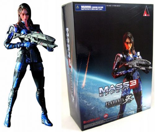  Figurină de acțiune Ashley Williams Mass Effect 3 de 22 cm