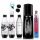  Carbonator negru SodaStream Terra + sticle