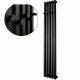 Radiator baie apa Komin-Expert 525 W 250 x 1500 mm negru