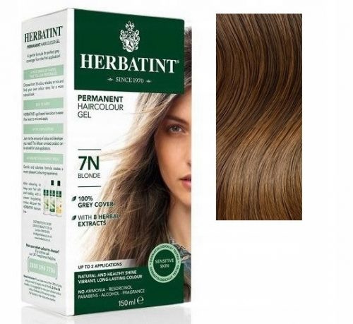  Vopsea Gel Herbatint 7N Blond 150 ml