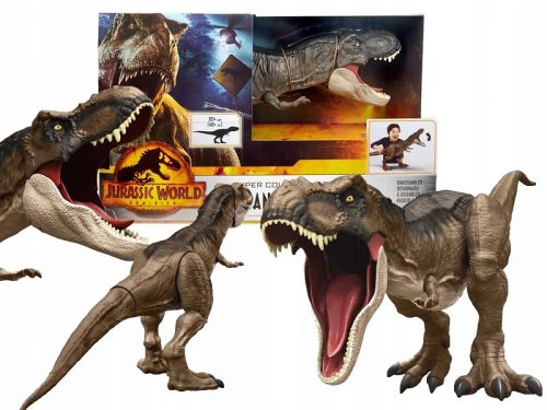  Figura de acțiune Mattel Jurassic World Super Colossal Tyrannosaurus Rex