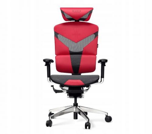  Scaun de birou Diablo Chairs, nuante de rosu