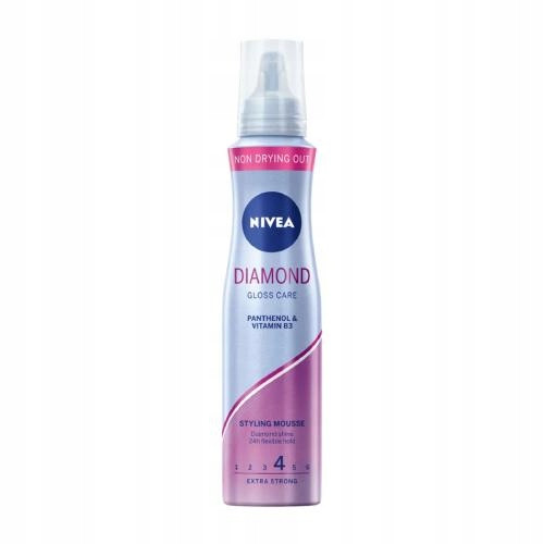  NIVEA HAIR FOAM 150ML DIAMOND GLOSS