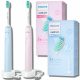  2 periuțe de dinți sonice Philips Sonicare HX3651/11 și HX3651/12