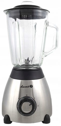  Blender de sticla 500W INOX zdrobit gheata 1.5l Łucznik BL-566