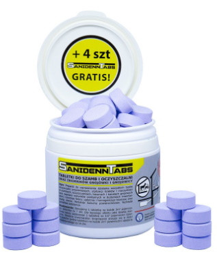  Preparat pentru fose septice, BACTERII TABLETE PENTRU PLANTE DE APE UZATE SANIDENN 52 1 kg