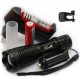  Lanterna Ultrafire ZOOM CREE XML 2000lm + 2 baterii + accesorii