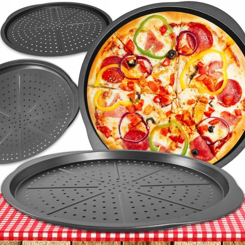 Tava pentru pizza Venom 36 x 38,5cm, diametru 33cm