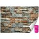 Fototapet 3D Loft Brick Stone 200x140