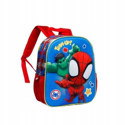  Rucsac de grădiniță cu un singur compartiment Spiderman KARACTERMANIA pentru băieți, multicolor