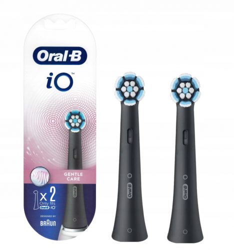  ORIGINAL ORAL-B iO SFATURI DE ÎNGRIJIRE BLINĂ CZA 2 buc