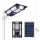  Lampa stradala electrica Wolff 700 W 70000 lm alimentata solar