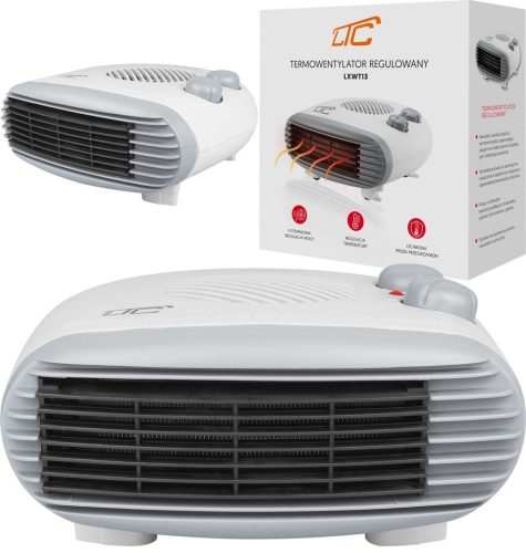  Radiator cu ventilator LTC 2000 W, alb, gri