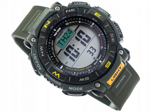  Ceas Casio PRG-340-3ER, verde, curea