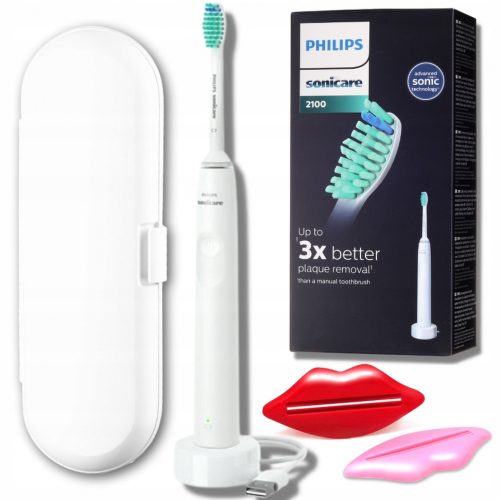  Philips HX3651/13 periuță de dinți sonică albă + alte 2 produse