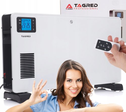 Încălzitor convector alb TAGRED 2300 W