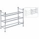  Storage Solutions dulap pantofi 115 x 50 x 23 cm metal