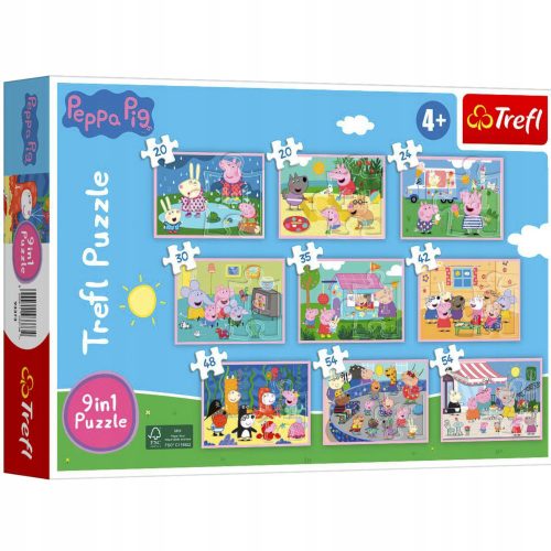  Trefl puzzle 9in1 327 piese PUZZLE 93188