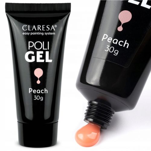  CLARESA POLI GEL ACRIL GEL EXTENSIUNE PIERSICA 30G