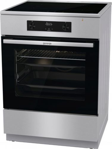  Gorenje GEIT6C60XPG aragaz cu inducție Silver Grill Pizza AirFry 60cm 71L