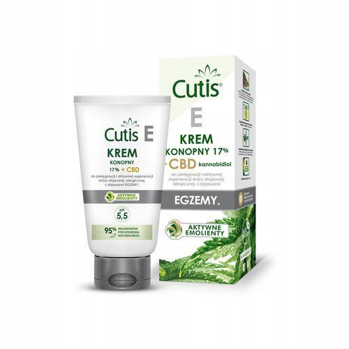  Cutis E CBD crema de canepa 17% 120 ml