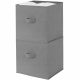 Cos textil, container organizator haine, 2x20L