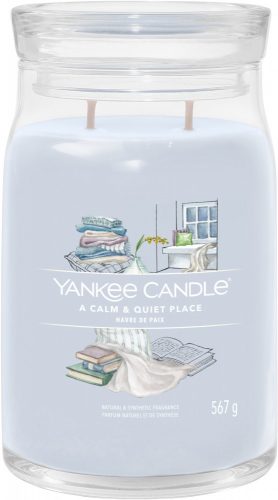 Lumânare cu parfum de soia Yankee Candle A Calm & Quiet Place, 1 buc.