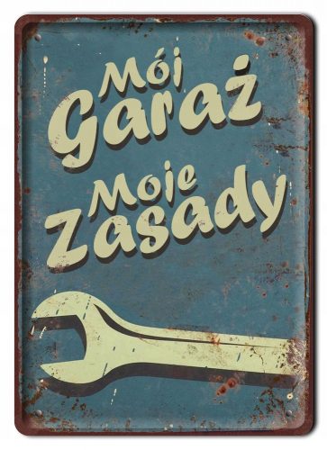 PRL POSTER GARAJ SEMN METAL POZA #12681