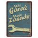 PRL POSTER GARAJ SEMN METAL POZA #12681