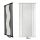  Radiator decorativ cu oglinda 1200/500 KALIPSO 625W alb negru grafit