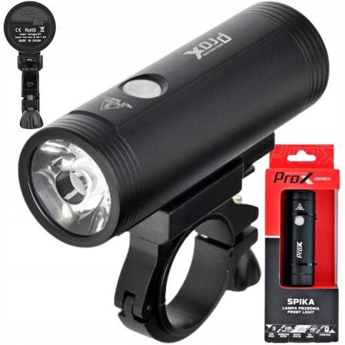  Iluminare biciclete Prox Spika 1100 lm USB