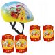 Seven Winnie the Pooh cască de bicicletă universală + coate și genunchiere Disney Winnie the Pooh universal roșu