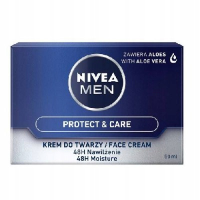  NIVEA MEN Protect & Care Cremă de față intens hidratantă, 50 ml