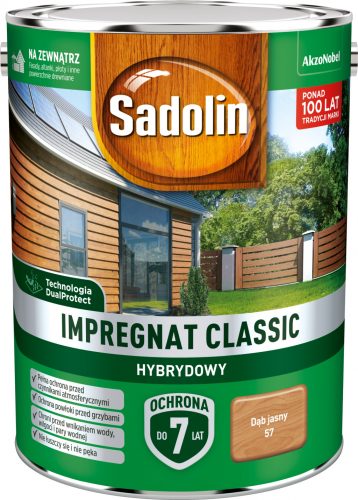  Impregnare lemn Sadolin 5327526 stejar deschis 4,5 l