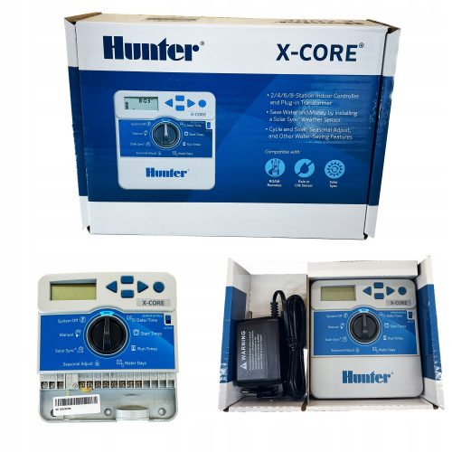  X-CORE HUNTER CONTROLER DE IRIGAȚIE INTERNĂ 4 SECȚIUNI